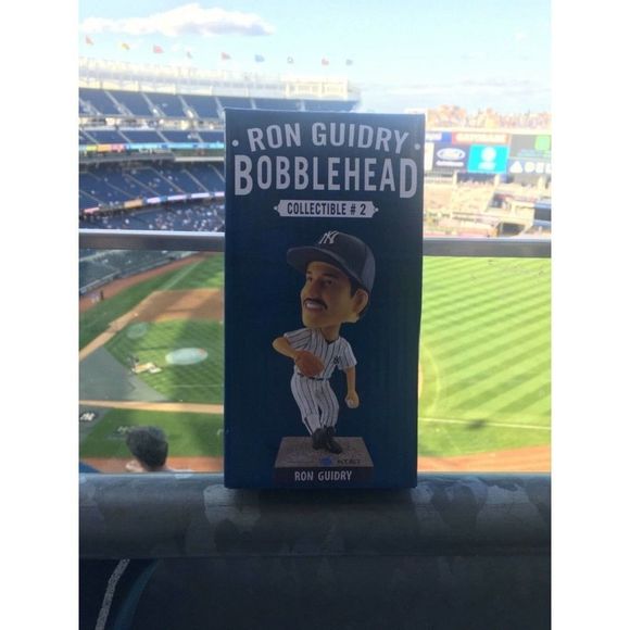 H NEW YORK YANKEES RON GATOR GUIDRY BOBBLEHEAD SGA NIB LOUISIANA LIGHTNING - Picture 7 of 8